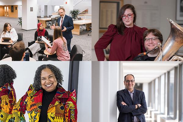 Faculty collage