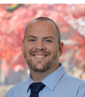 Photo portrait of Chad Hall